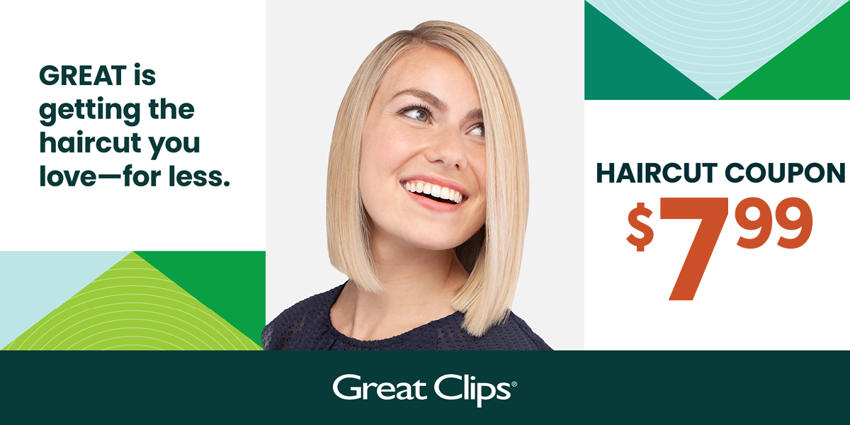 Great Clips Coupon $7.99 